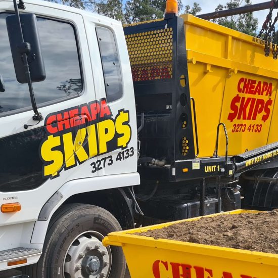 skip bin process - cheapa skips truck and bins