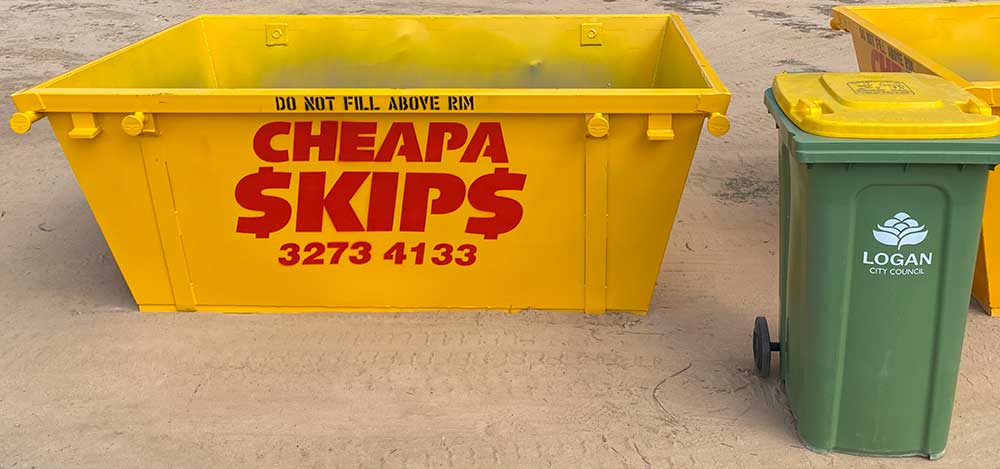 skip bin size 3m3 from Cheapa Skips